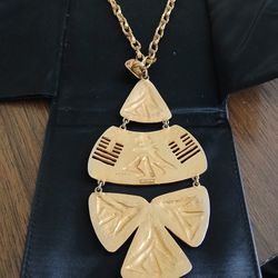 Antique Chinese Necklace And Pendant.