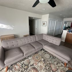 Mid Century Modern Sectional Couch