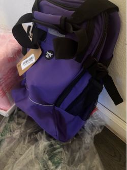 Boarding Blue Rolling Underseat Carry-On Bag - Purple