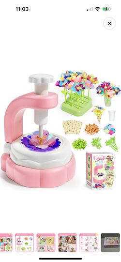 Building Fabric Flower Boutique Arts Craft For Kids 