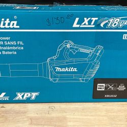 Makita 116 MPH 459 CFM 18V LXT Lithium-Ion Brushless Cordless Leaf Blower (Tool-Only)