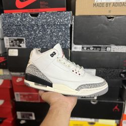 Jordan White Cement Reimagined 3s size 9 VNDS
