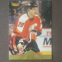 1996-97 Pinnacle Cale Hulse Calgary Flames #242 Rookie RC 1996 Hockey Card Vintage Collectible NHL
