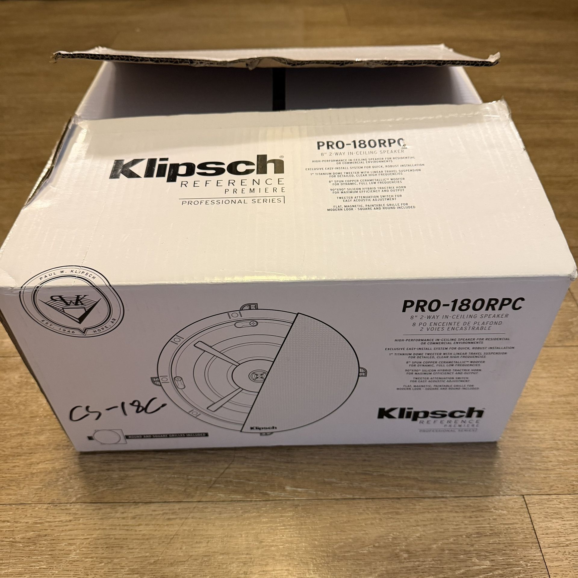 Klipsch PRO-180-RPC 8" 200-Watt