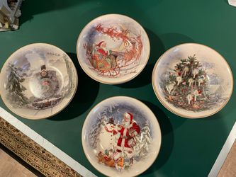 Pottery Barn Christmas Bowls