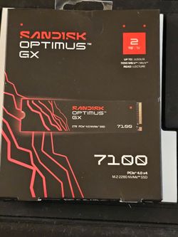 SanDisk Optimus GX 7100 2TB NVMe SSD