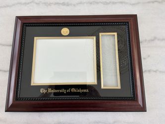 University of Oklahoma Diploma Frame with Tassel Box
