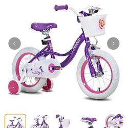 Road Fairy 14 " Chromewheels Bicycle + Sport Shockproof Helmet