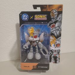 DC x Sonic Tails as Cyborg
