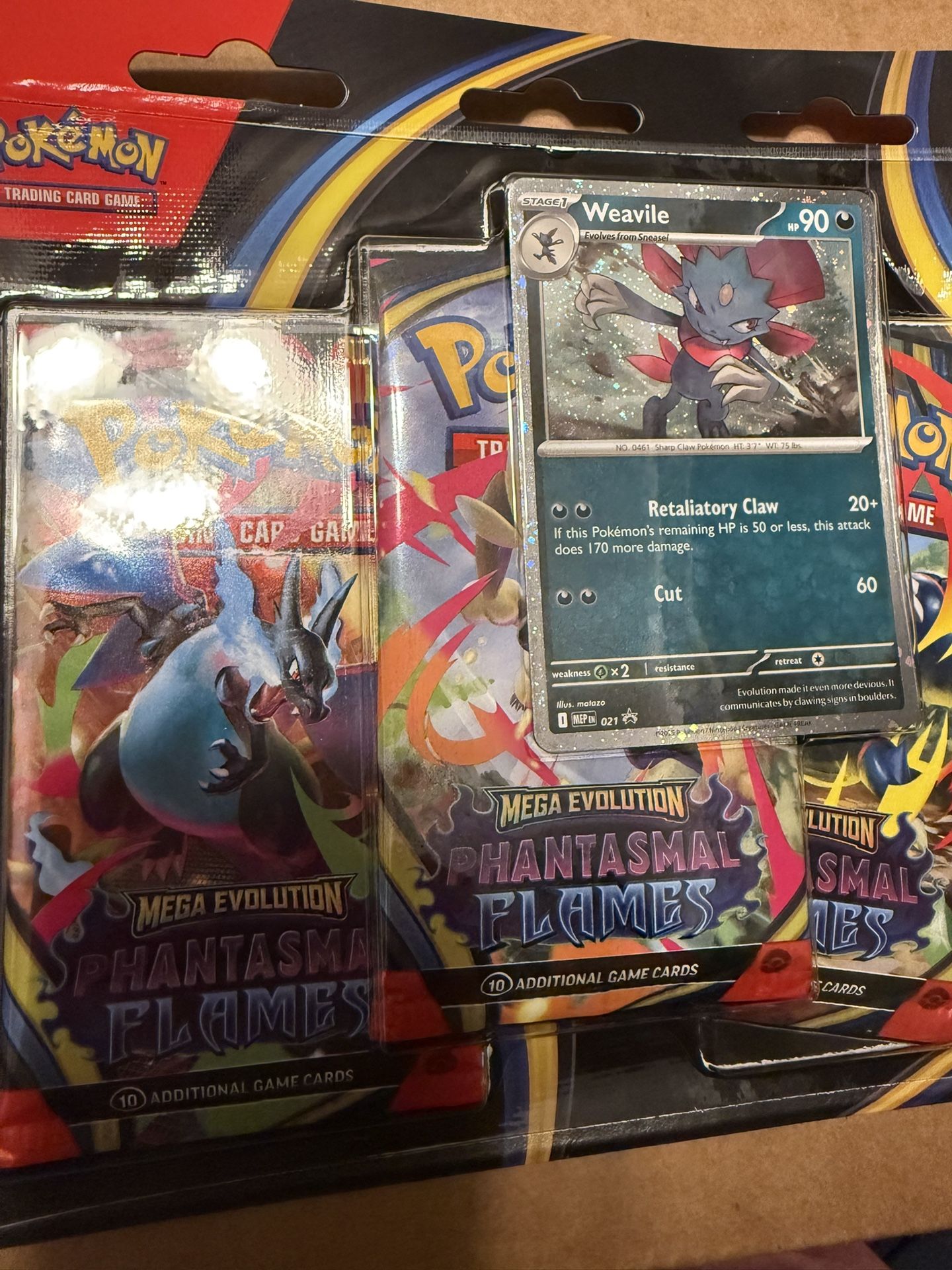 PHANTASMAL FLAMES 3 Pack Blister