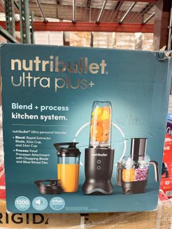 NutriBullet Ultra Plus+ Blender And Food Processor, Open Box, Brand New