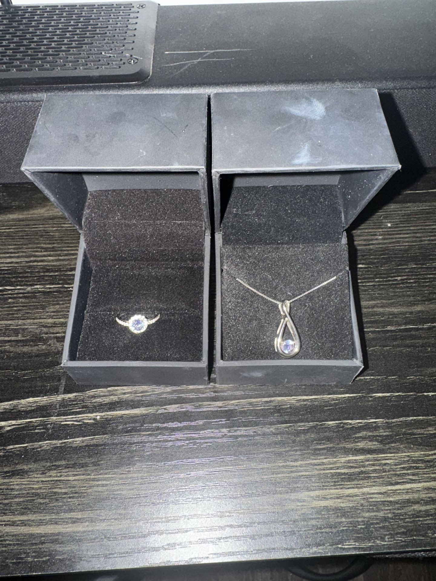 Kay Jewelry ring and necklace