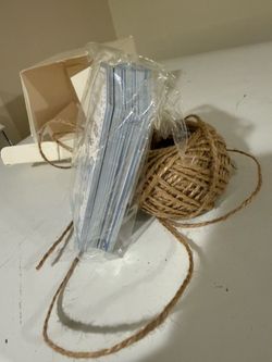 Baby shower favor/tag set