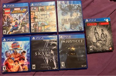 PS4 Game Lot of 7