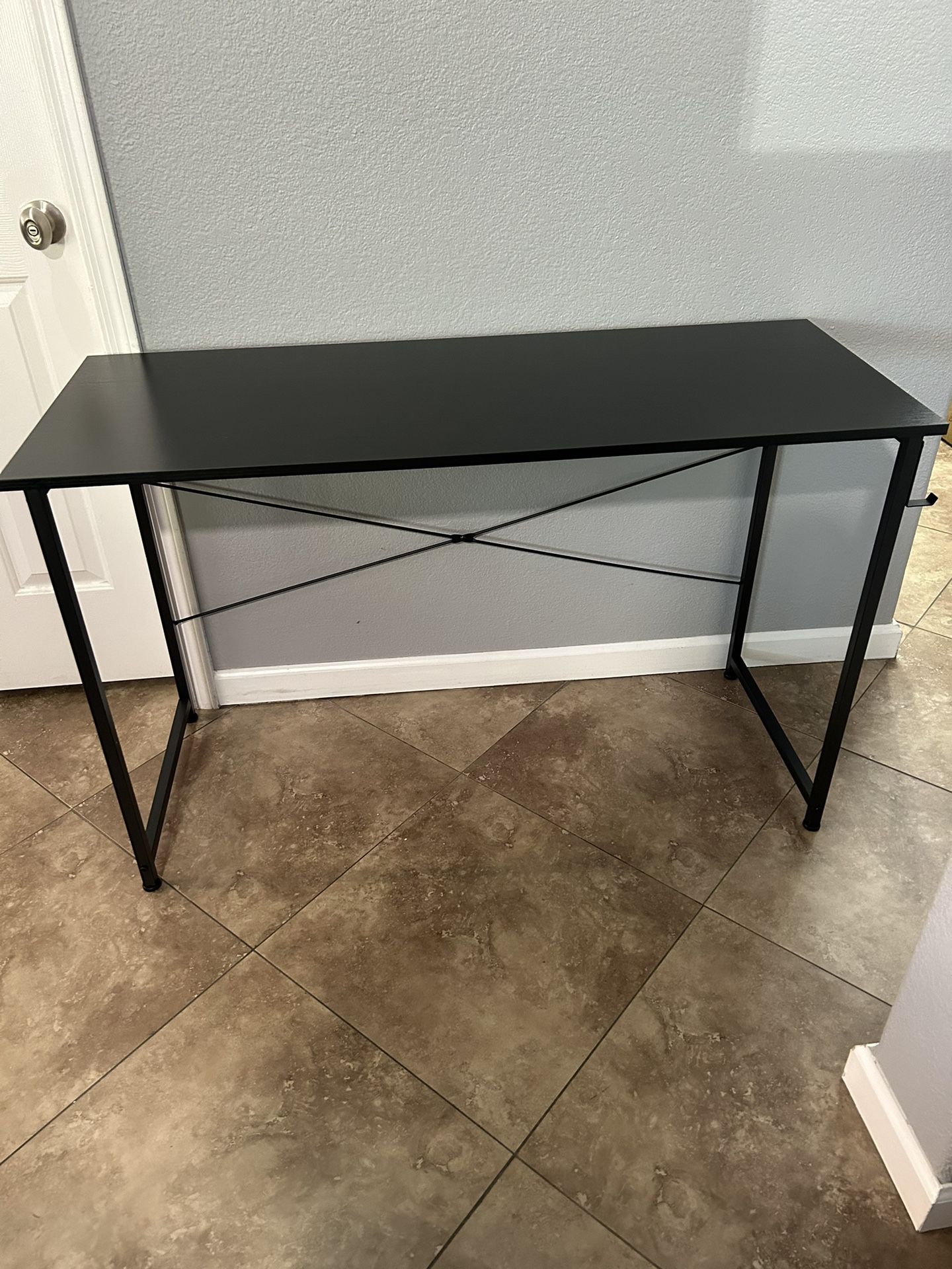 (New) 48” Wide Black Computer Desk
