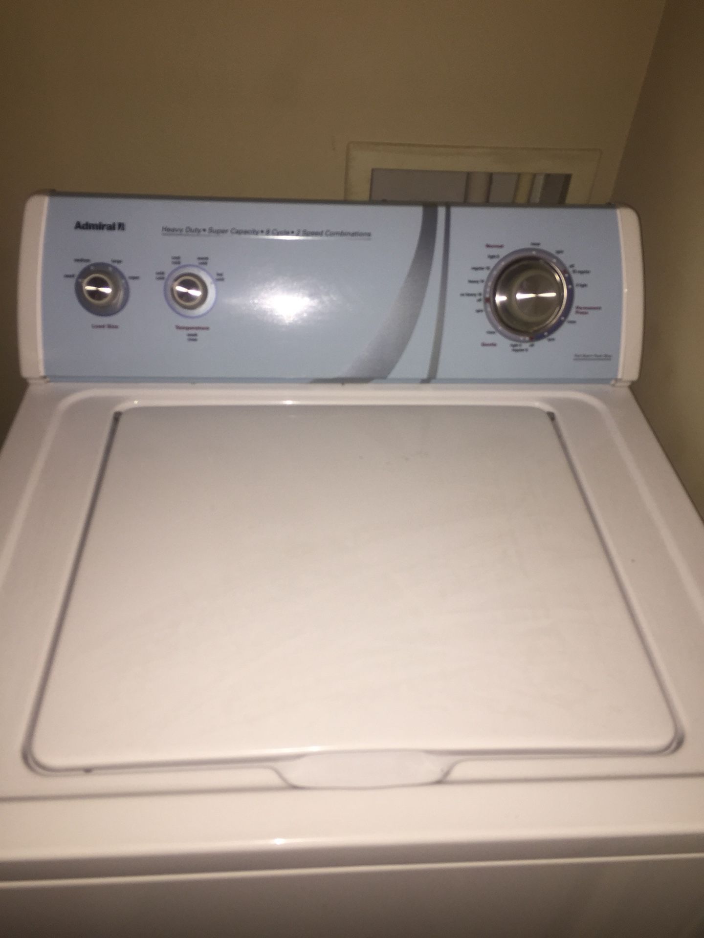 Admiral Washing Machine (ATW4475VQ0)