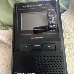 Handheld portable Color Tv