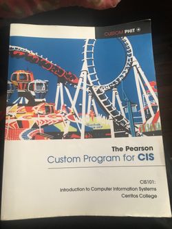 Custom Program for CIS Cerritos College book