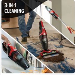 Dirt Devil Versa 3-in-1 Cordless Stick Vacuum – Lightweight, Rechargeable & Versatile