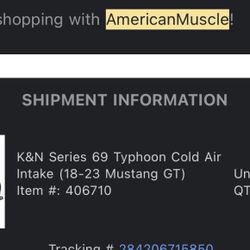 Cold Air Intake And Wicker Bill 2018-23 Mustang Gt