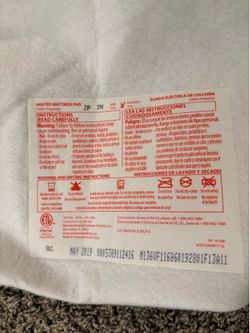 Heated blanket for Single Bed- extra clean