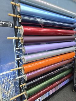Vinyl wrap rolls