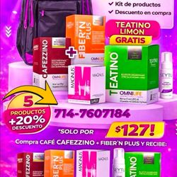 🌿🙋‍♀️obtén  tu paquete omnilife 🌿