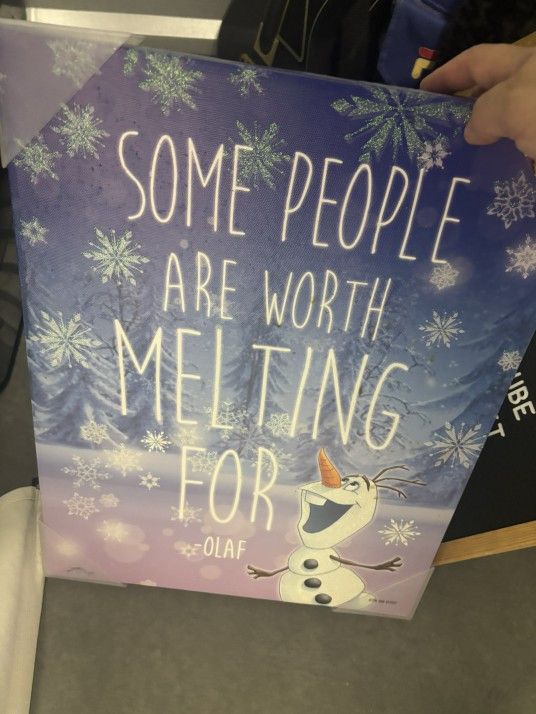 Frozen Olaf Wall Decor