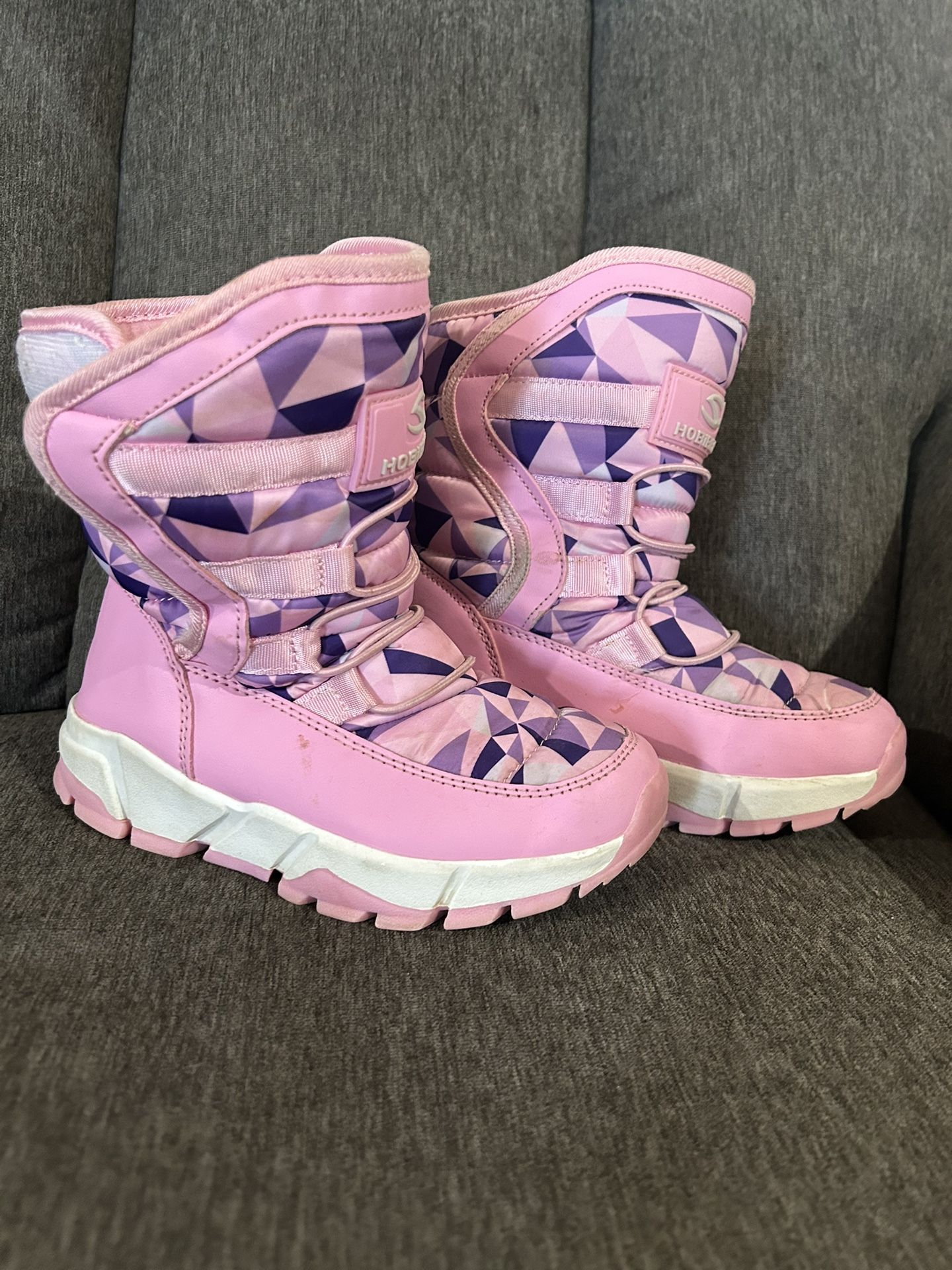 Kids Boots For Winter Waterproof Size 9 toddler Pink