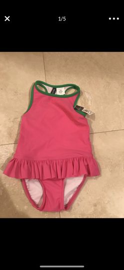 Ralph Lauren baby girl 12 months bathing suit new with tags