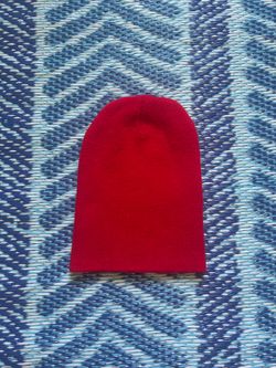 Red beanie