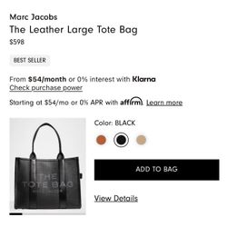 Mark Jacob’s tote bag