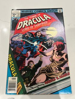 Tomb of Dracula #56, Marvel Comics, 1977.  Newsstand, Bronze Age Horror, FN+