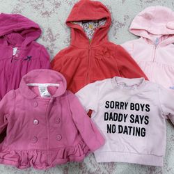 Baby Girl Jacket Bundle 6 Month 