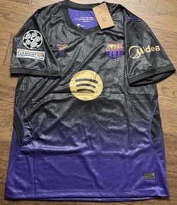 FC Barcelona Kobe Bryant Mamba Edition Jersey Size S to 4XL