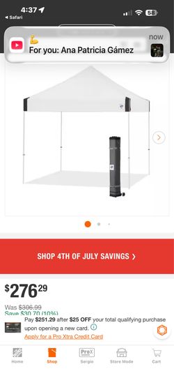 EZ up 10 *10 canopy