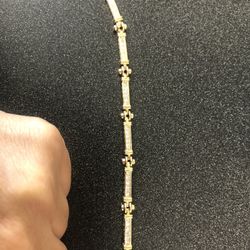 14K YG Bracelet/14.6 Grams/ Size:7/LAYAWAY SPECIAL