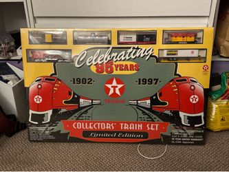 Vintage Celebrating 95 Years of Texaco Limited Edition Collectors' Train Set Limited Edition Sealed No. 1303i
