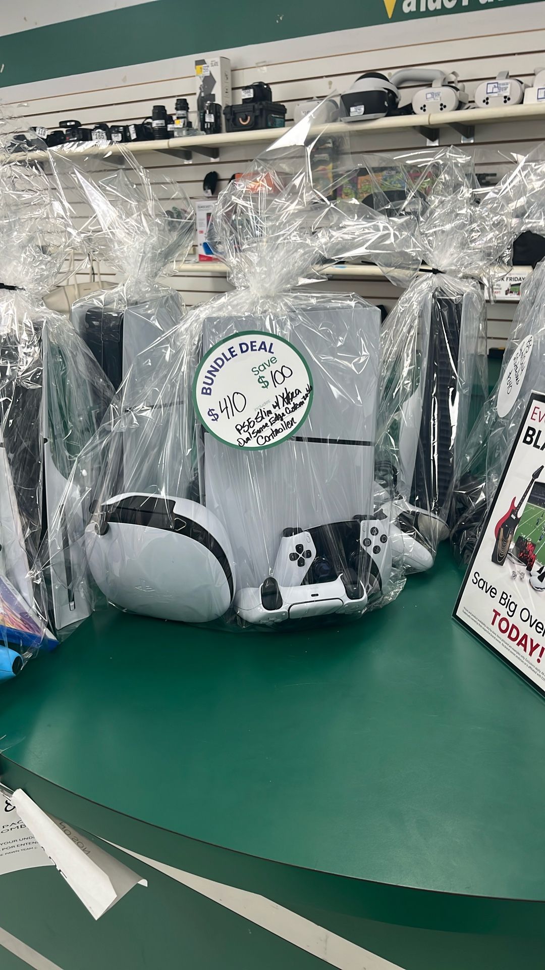 PS5 Slim With Extra Dual Sense Edge Customizable Controller