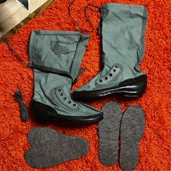 Large military kit bag boots shirts cap camouflage canteen cover bundl sz LG