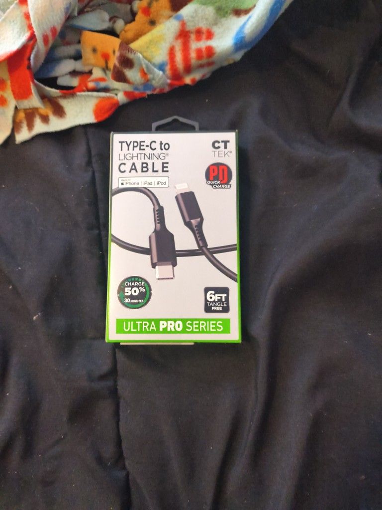 Type-c To Lightning Cable For iPhone $5