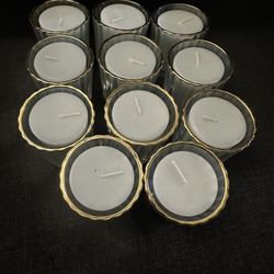 Candle Holders And Candles 