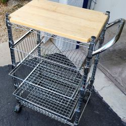 Metal Kitchen Cart 