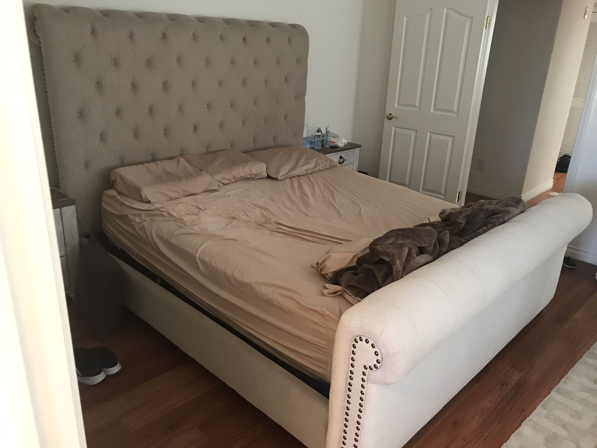 King Bed frame from Ashley