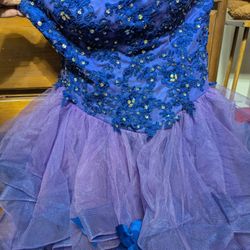 Royal Blue Quince Dress $125