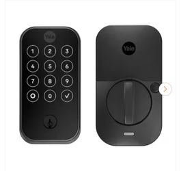Assure Lock 2; Smart Door Lock with WiFi and Touchscreen Keypad; Black Suede