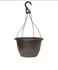 18 Pack of 12 in. Rene Bark Brush Plastic Hanging Basket (RETAIL $130! EASY EBAY FLIP ASKING $65 PER BOX 8 BOXES AVAILABLE )