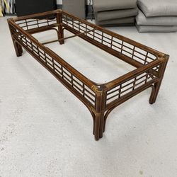 Vintage Rattan Coffee Table