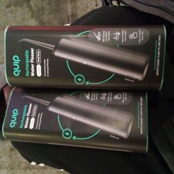 All-Black Quip Rechargeable Water Flosser (Metal)