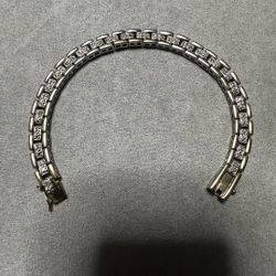 925 Silver Bracelet 8inc